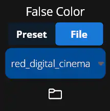 LiveScopes.tv PRO False Color Settings